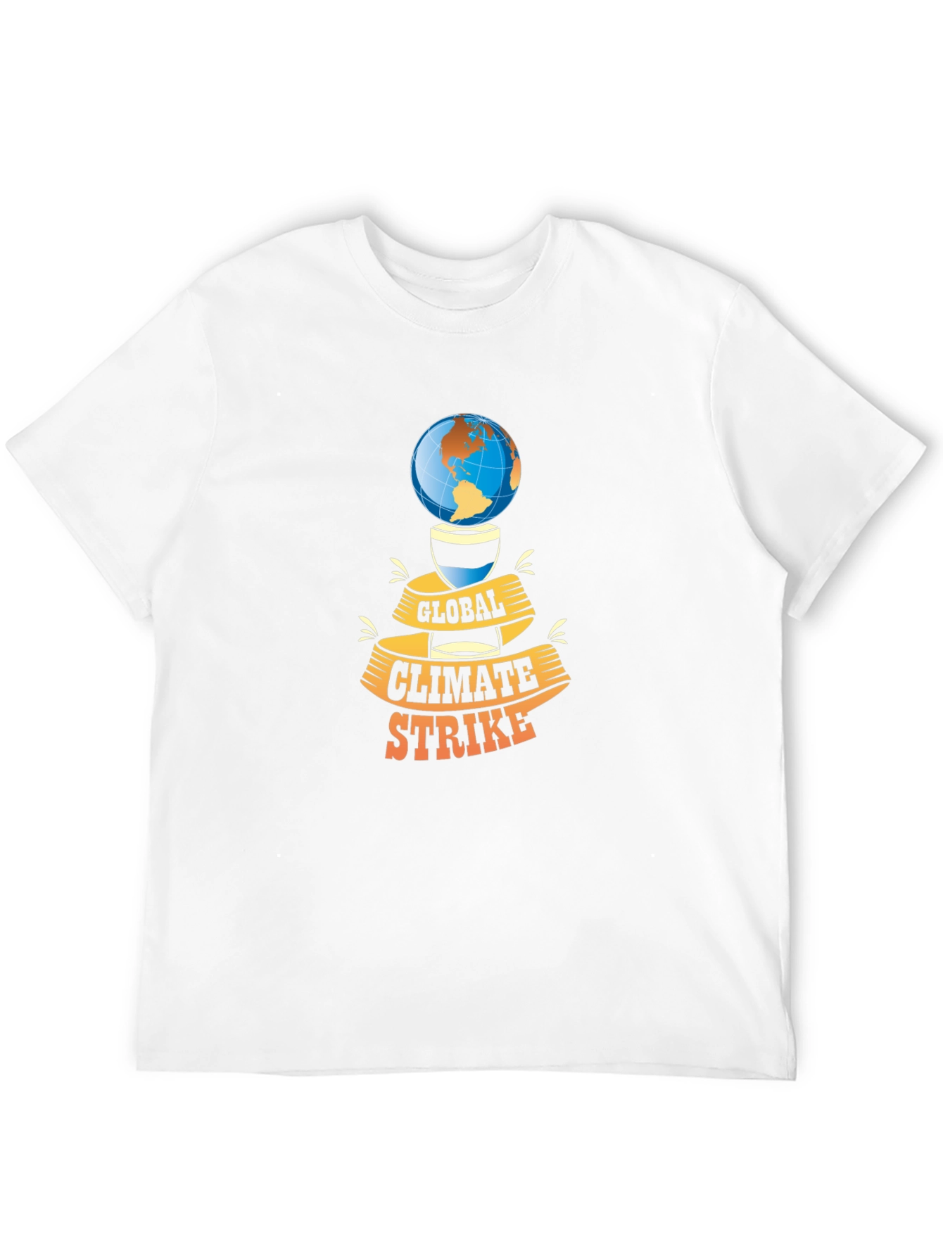 Black Global Climate Strike Graphic Tee - Black view 12