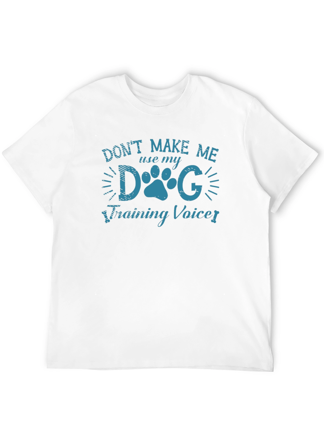Black Dog Training Voice Tee - Funny Dog Lover Shirt view 12