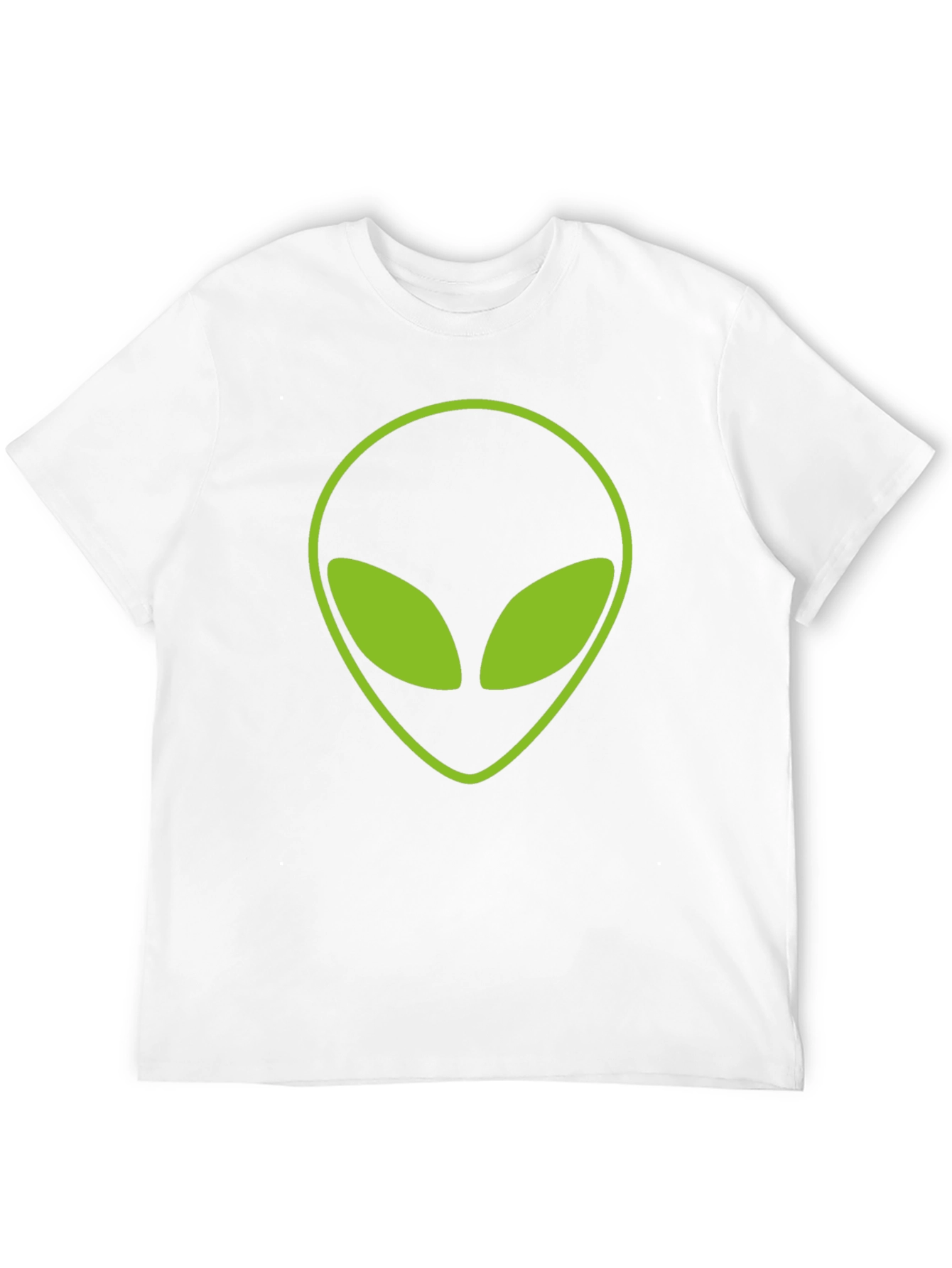 Black Men's Black Alien Graphic T-Shirt view 12