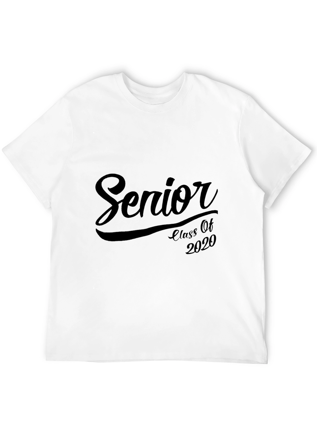 Senior Class of 2020 Black T-Shirt - 12