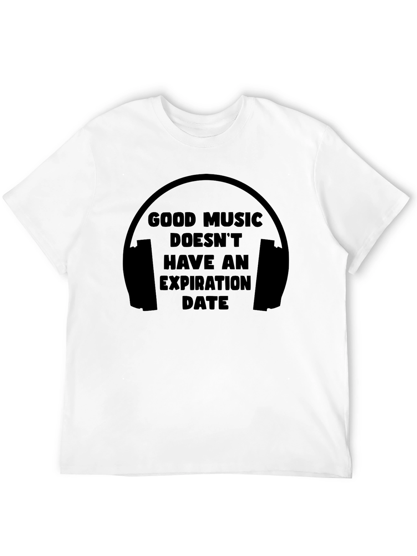 Black Good Music T-Shirt - Never Expires! view 12
