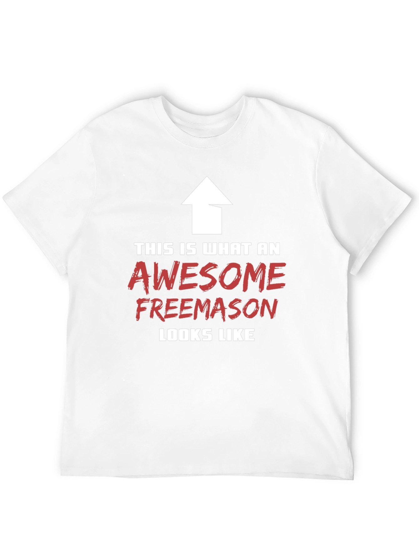 Black Awesome Freemason Graphic Tee view 12