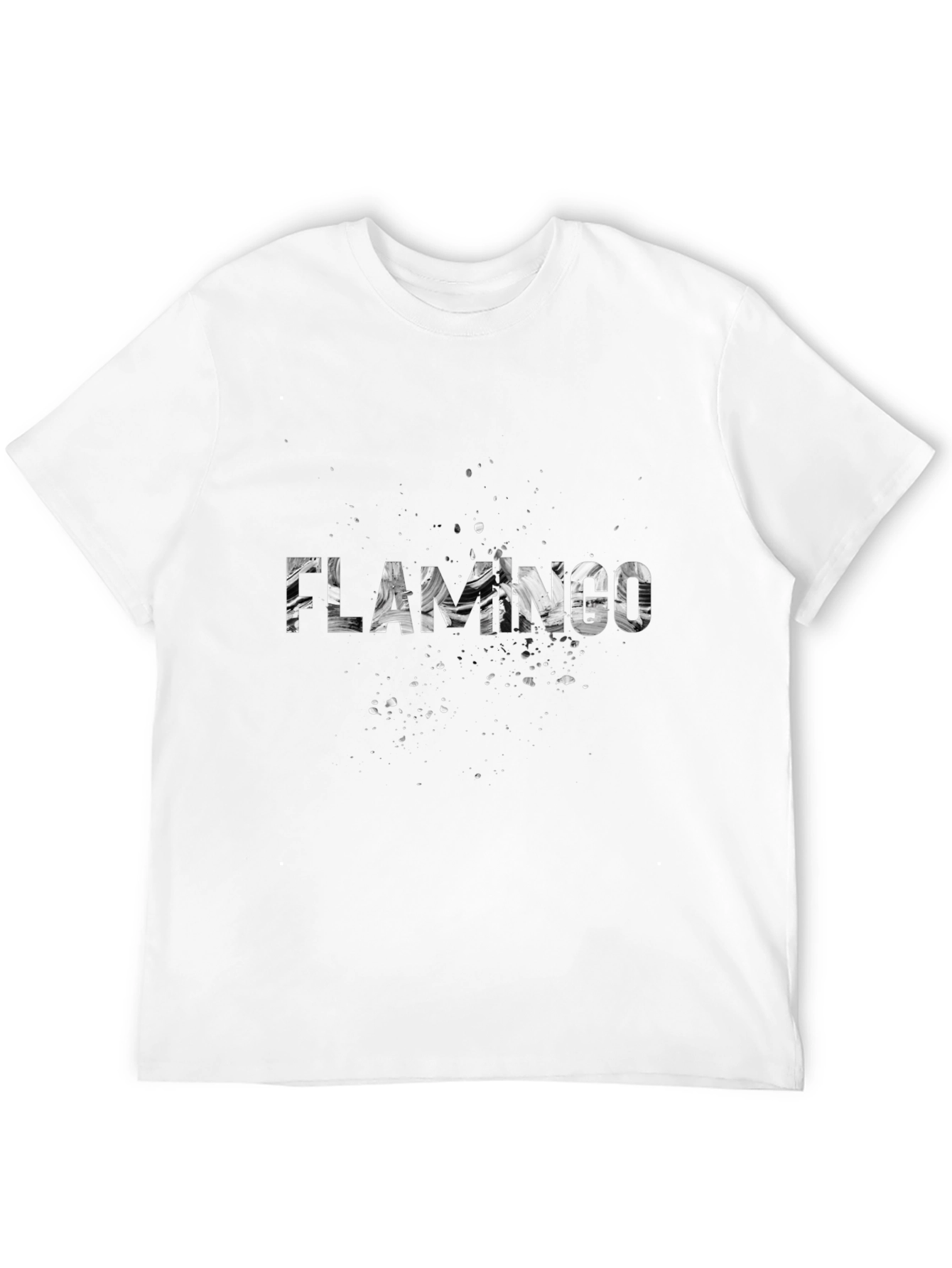 Black Flamingo Graphic Black T-Shirt - Casual Style view 12