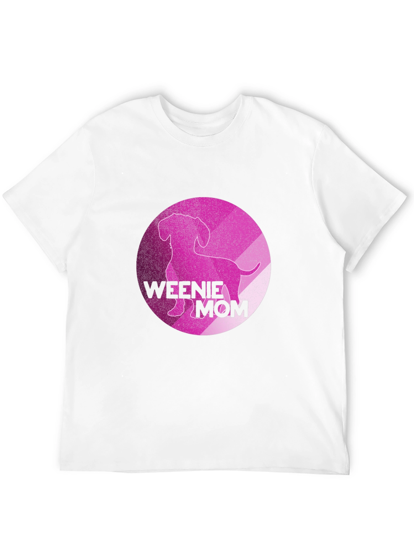 Black Weenie Mom T-Shirt - Dachshund Lover Tee view 12