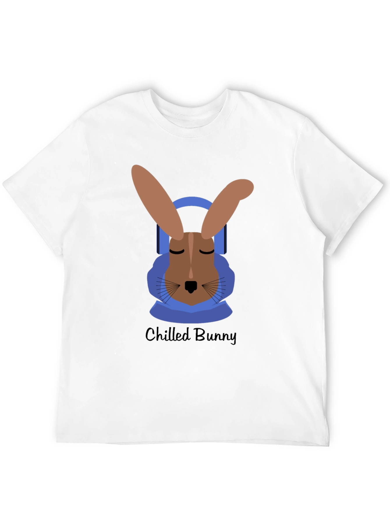 Black Chilled Bunny Graphic Tee - Relaxed Style view 12
