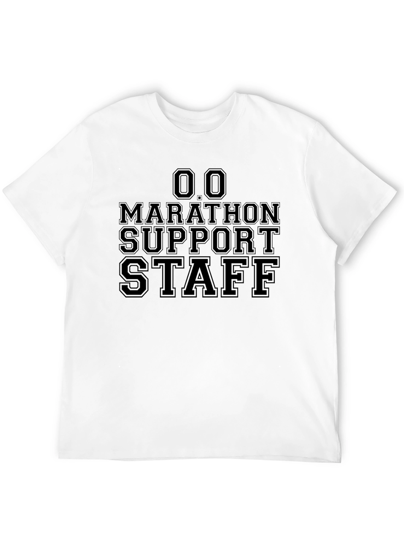 0.0 Marathon Support Staff Black T-Shirt - 12