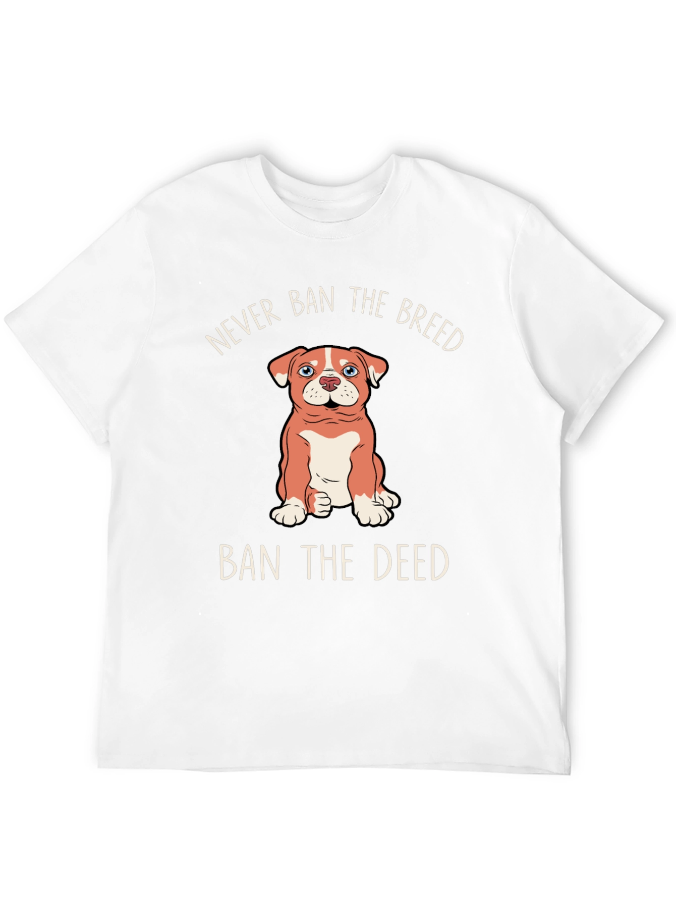 Black Never Ban The Breed, Ban The Deed T-Shirt view 12