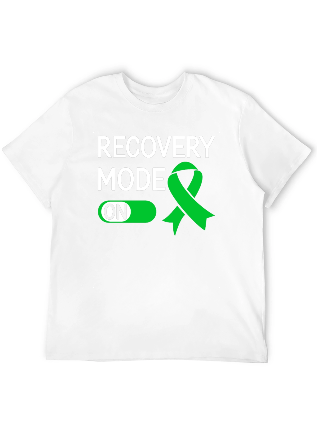 Black Recovery Mode ON T-Shirt - Mental Health Awareness view 12