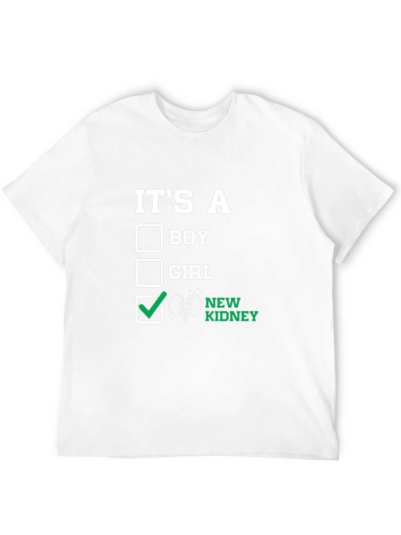 Black It's A New Kidney Black Graphic T-Shirt view 12