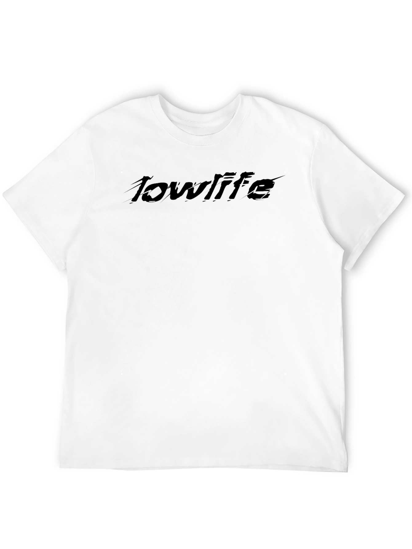 Black Lowlife Graphic Print T-Shirt - Casual Style view 12