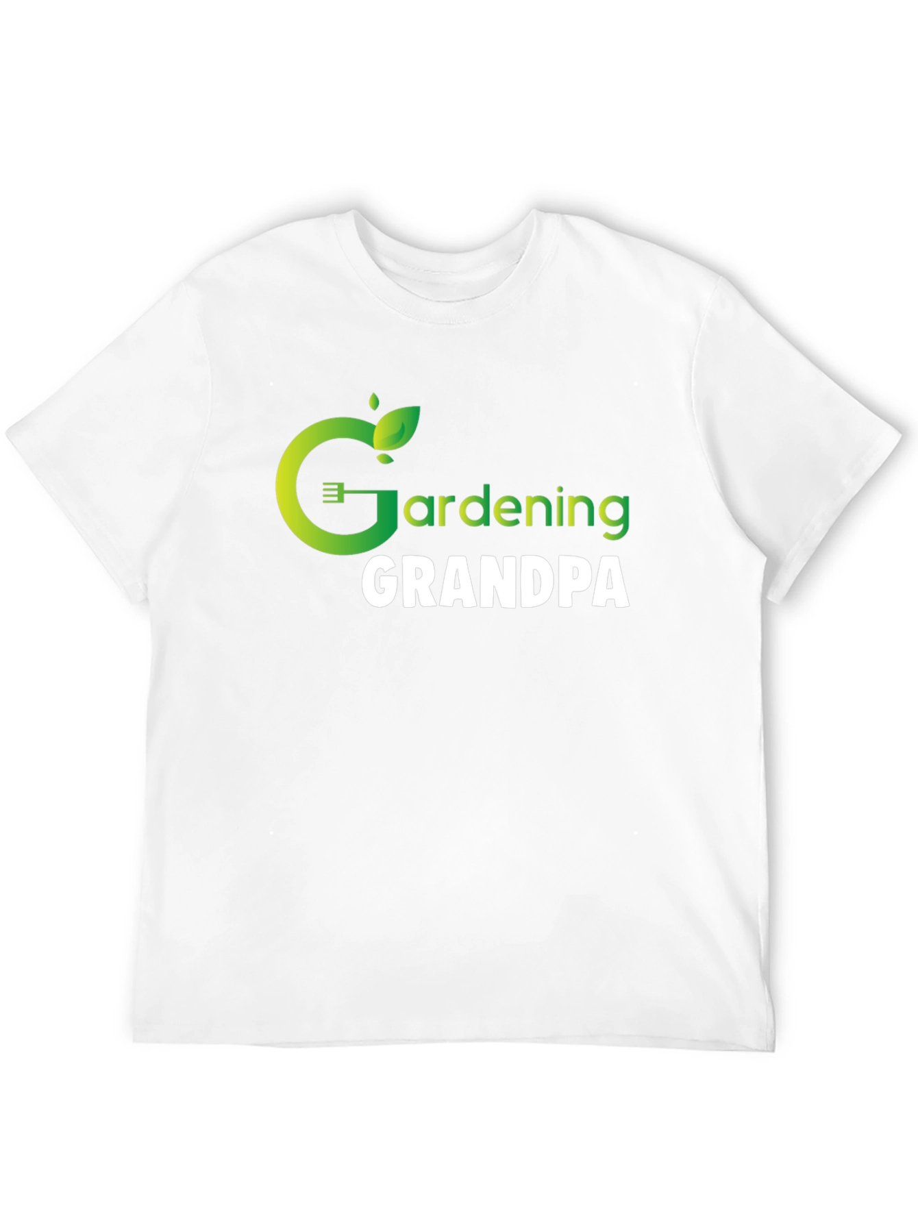 Black Gardening Grandpa Graphic T-Shirt view 12
