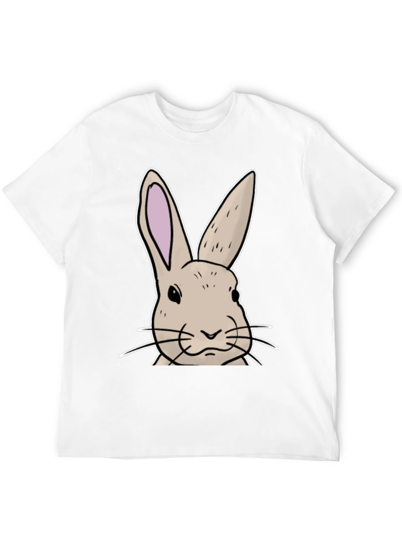 Black Bunny Graphic T-Shirt - Soft Cotton Blend view 12