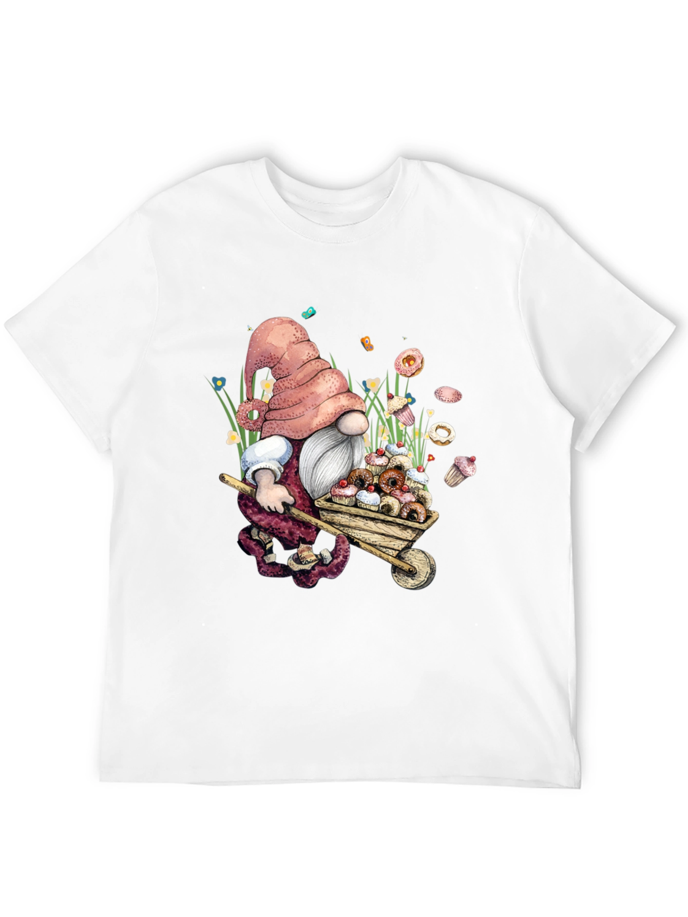 Black Gnome Sweet Treats T-Shirt view 12