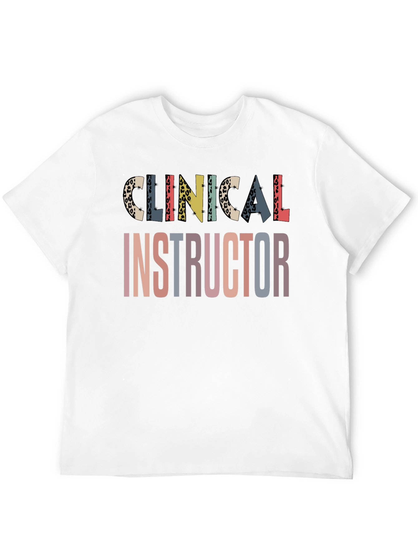 Black Clinical Instructor Graphic Tee view 12