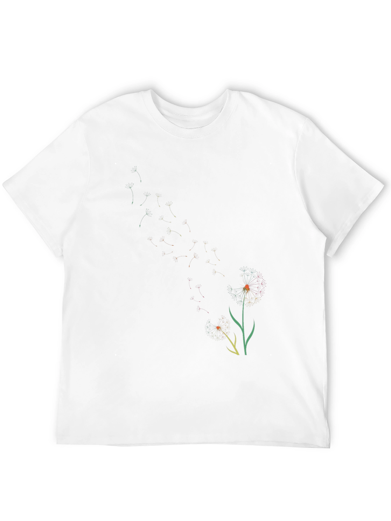 Black Dandelion Wish Black Tee - Casual Comfort view 12