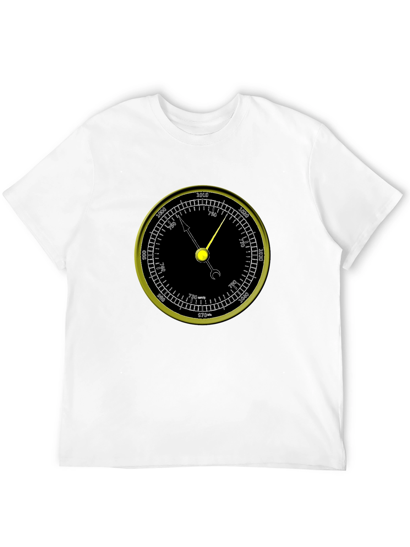 Black Altimeter Graphic Tee view 12