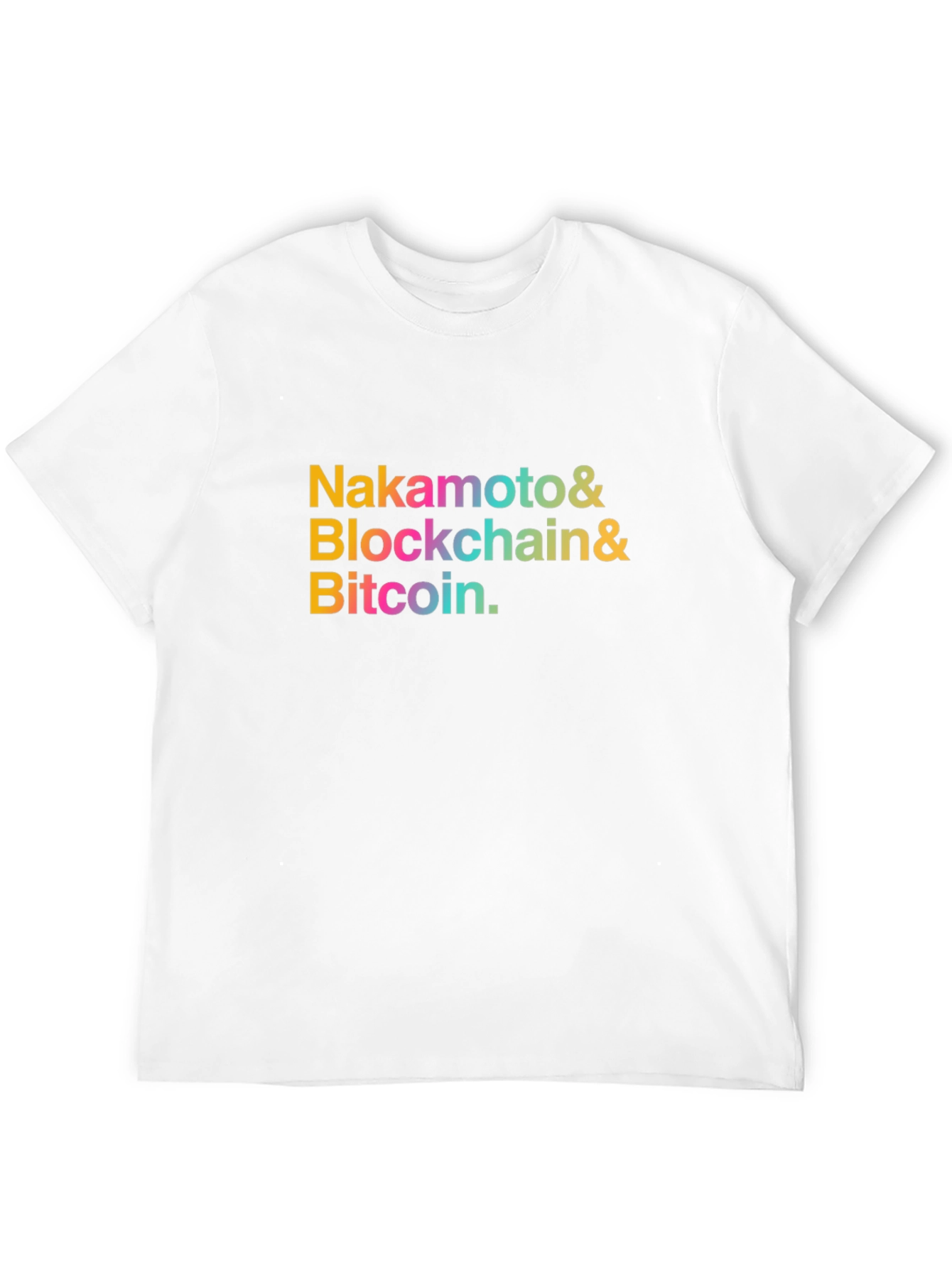 Nakamoto Blockchain Bitcoin T-Shirt - 12