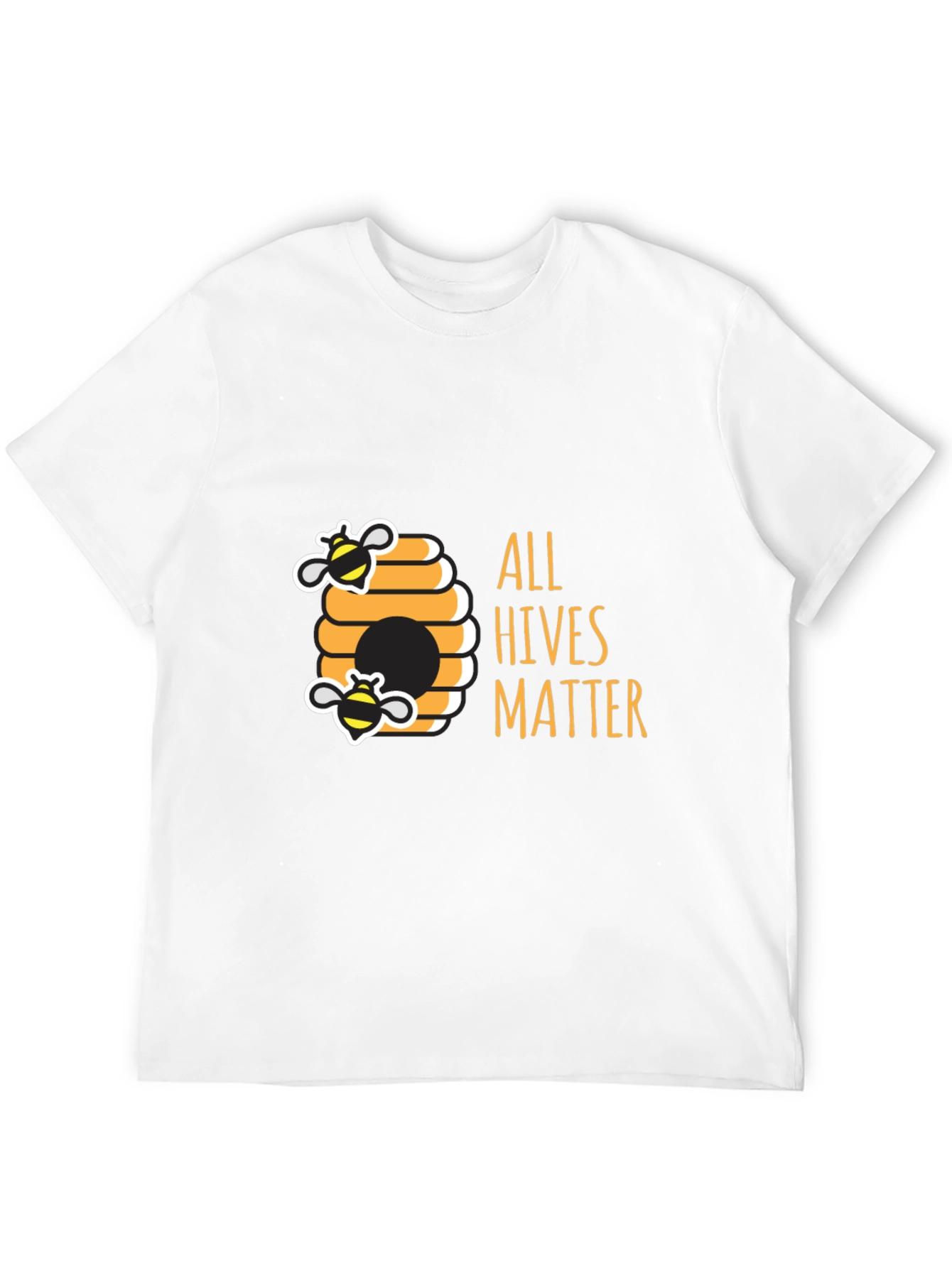 Black All Hives Matter Black T-Shirt - Bee Kind view 12