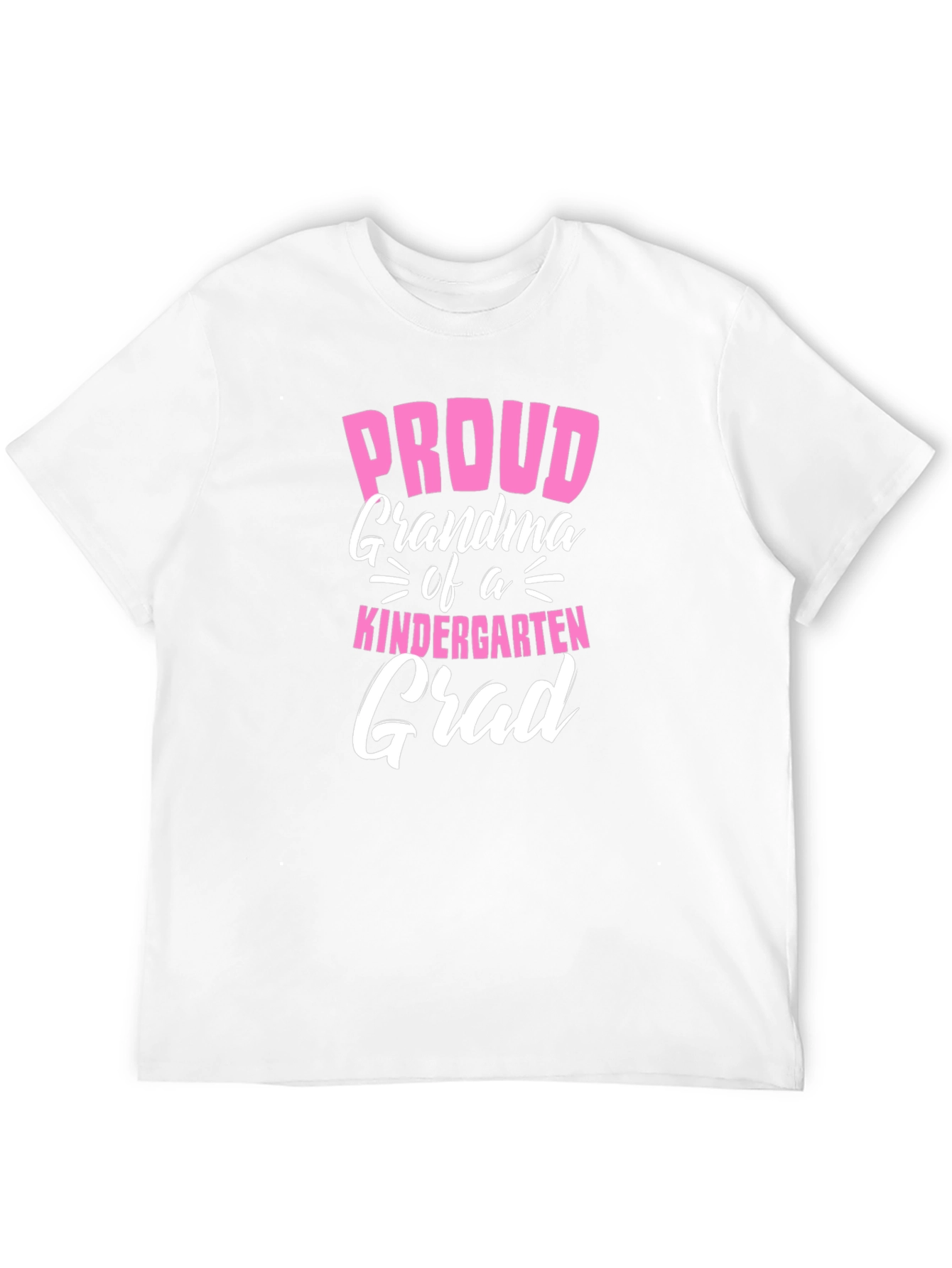 Black Proud Grandma Kindergarten Grad T-Shirt view 12