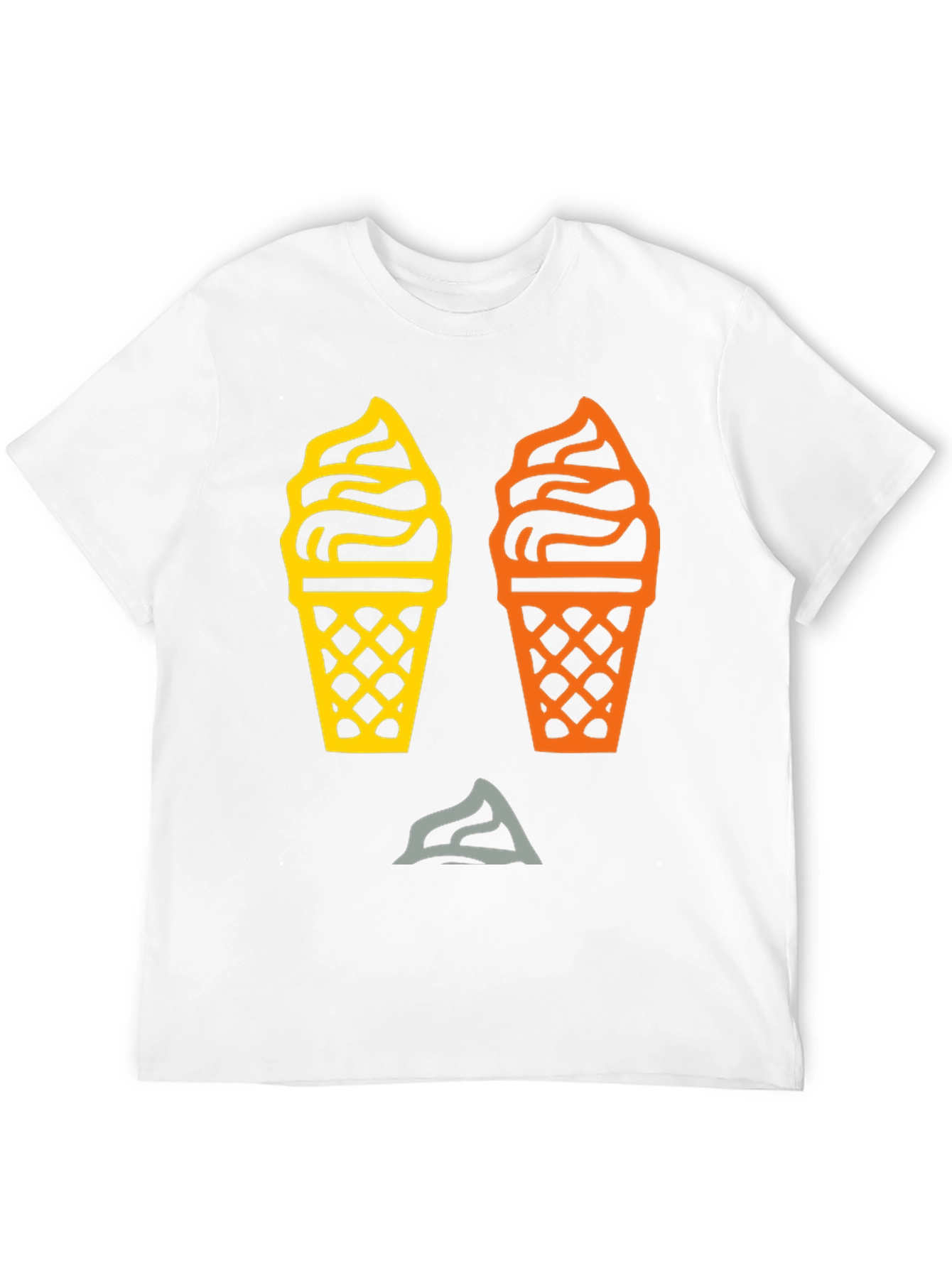 Black Ice Cream Graphic Tee - Sweet Summer Style view 12