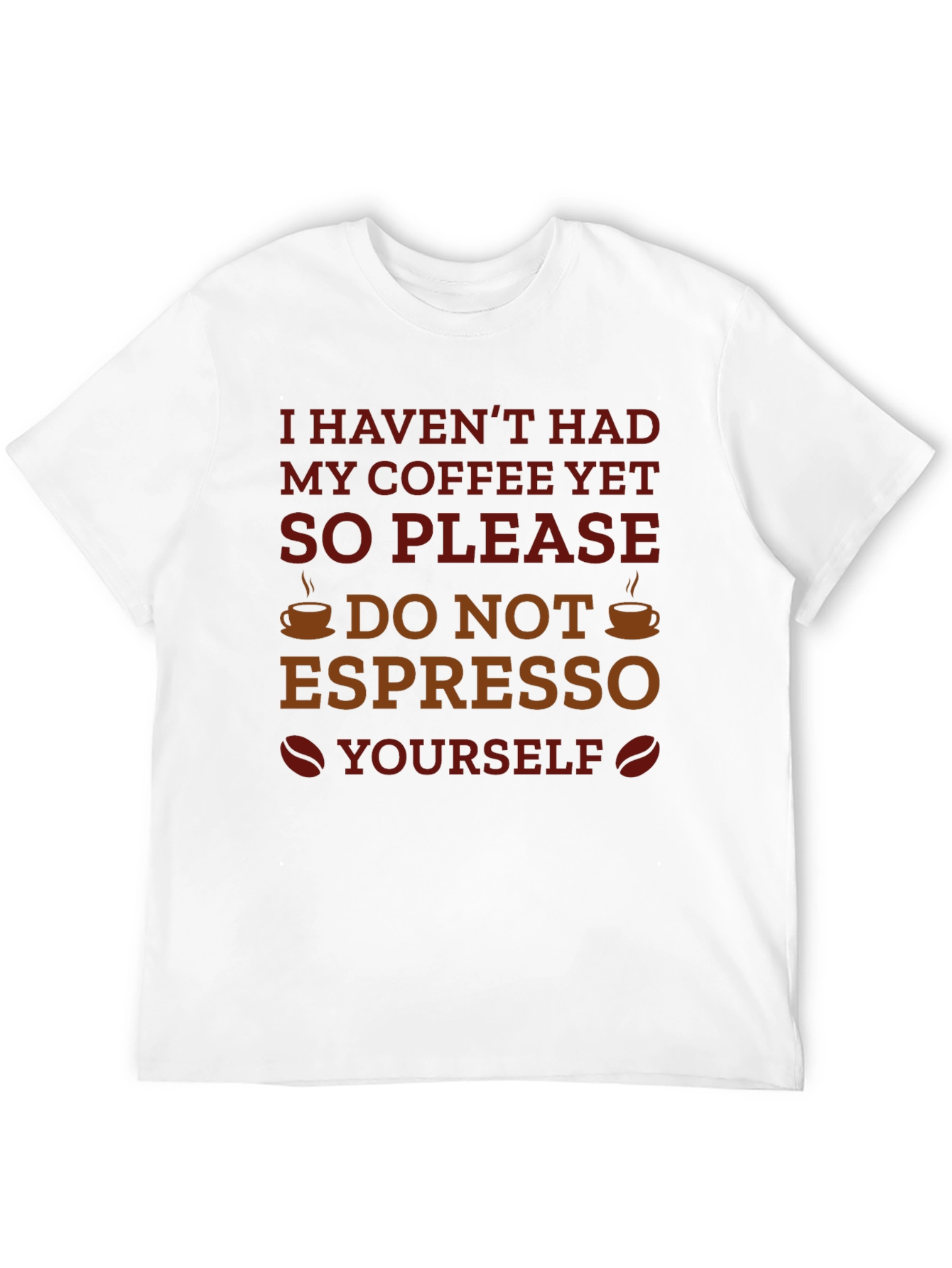 Black Coffee Humor Graphic T-Shirt - Espresso Yourself view 12