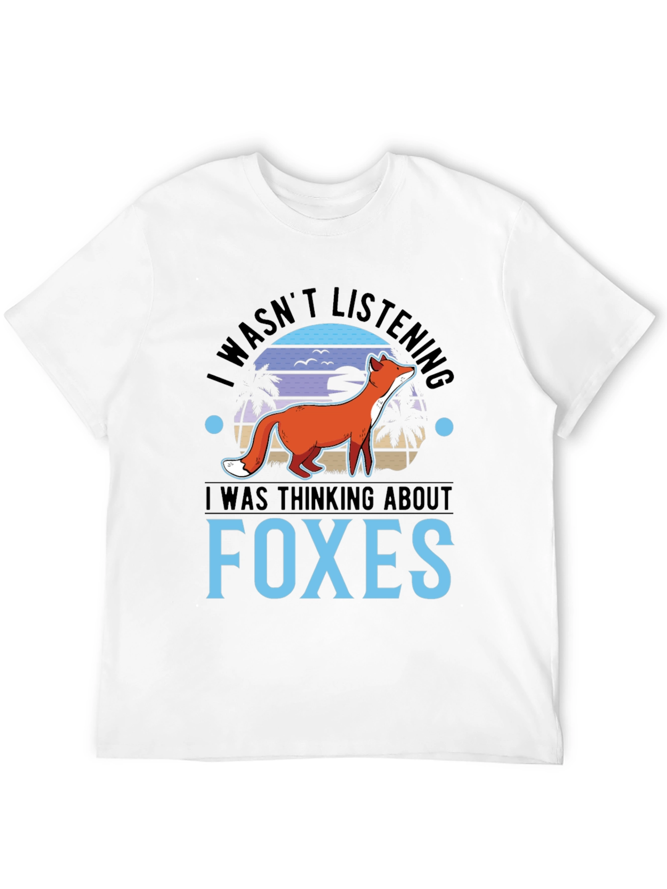 Black Foxes Graphic T-Shirt - I Wasn't Listening view 12