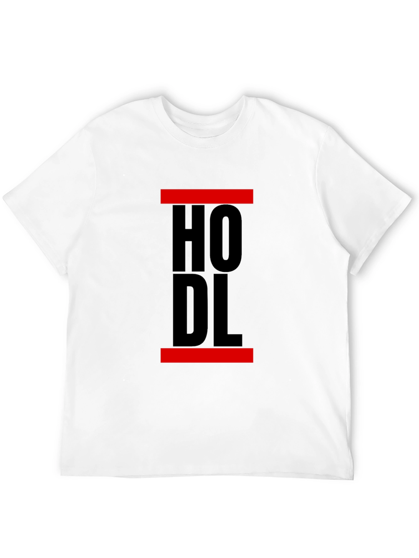 Black HODL Crypto Black T-Shirt view 12