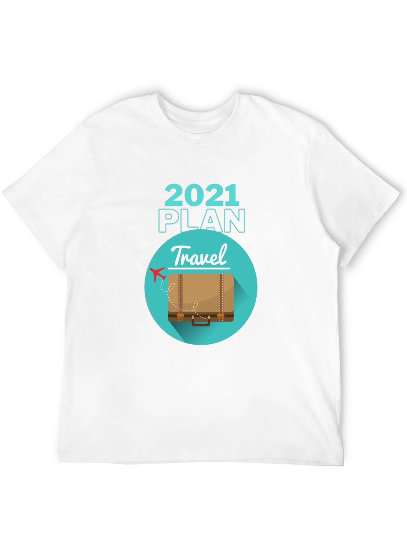 Black 2021 Travel Plan T-Shirt view 12