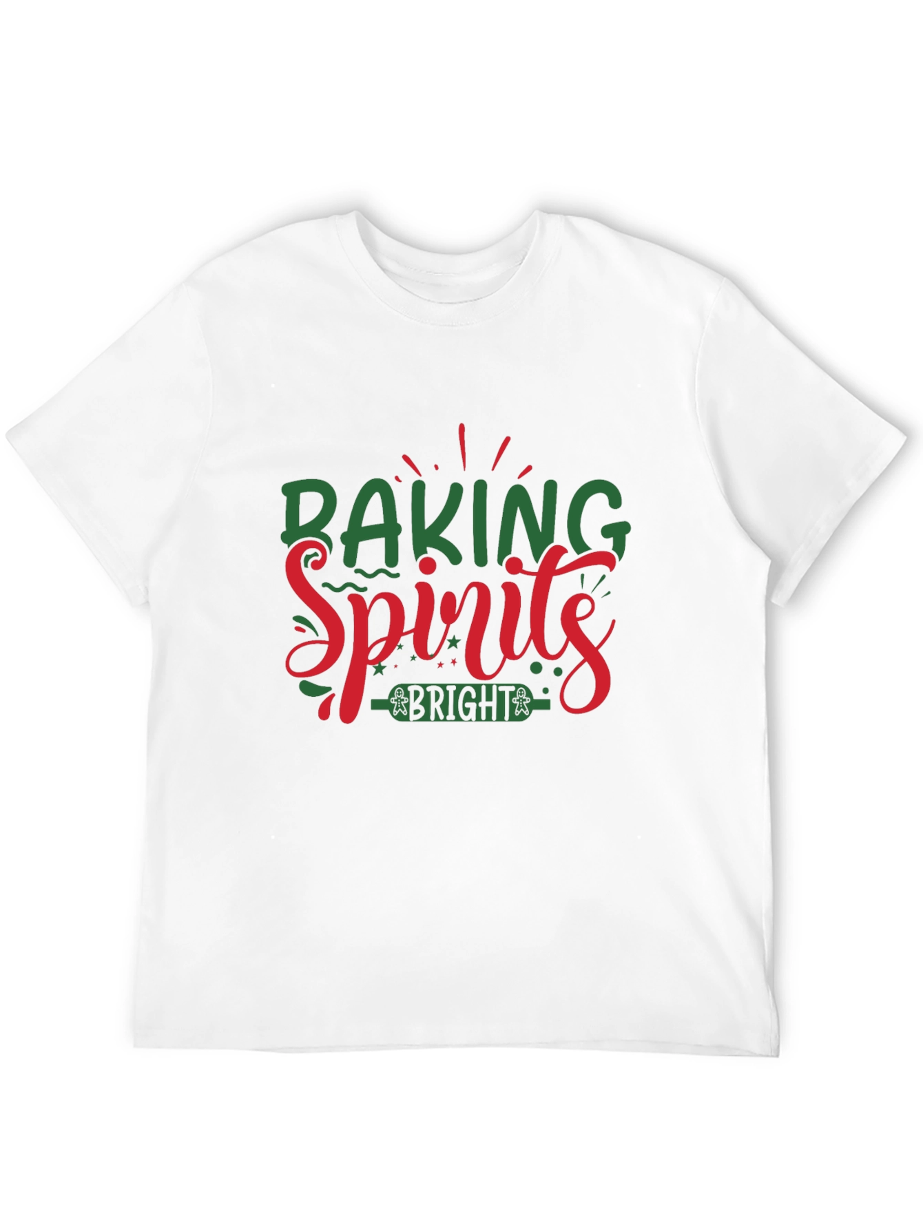 Baking Spirits Bright Holiday T-Shirt - 12