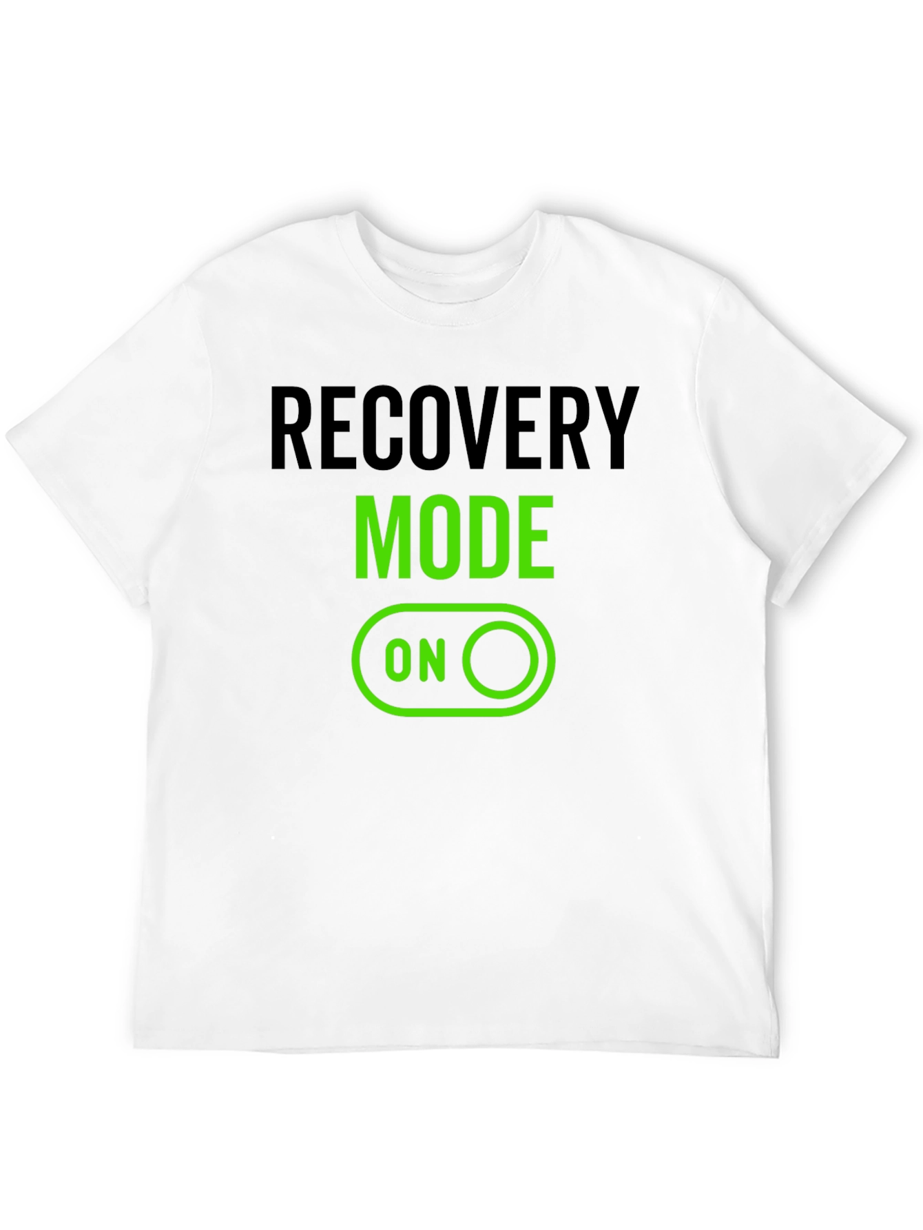 Black Recovery Mode ON Graphic T-Shirt view 12