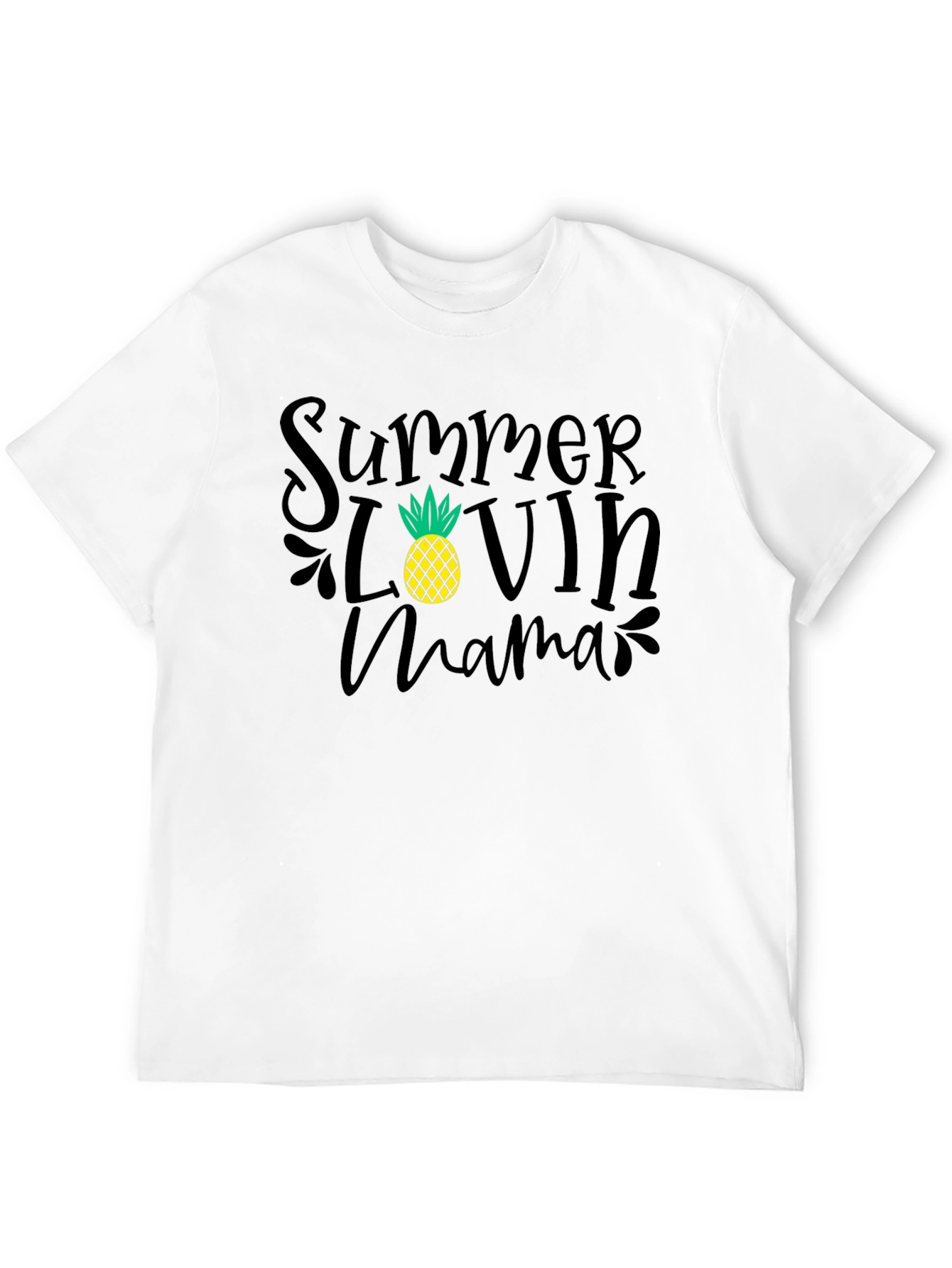 Black Summer Lovin' Mama T-Shirt view 12