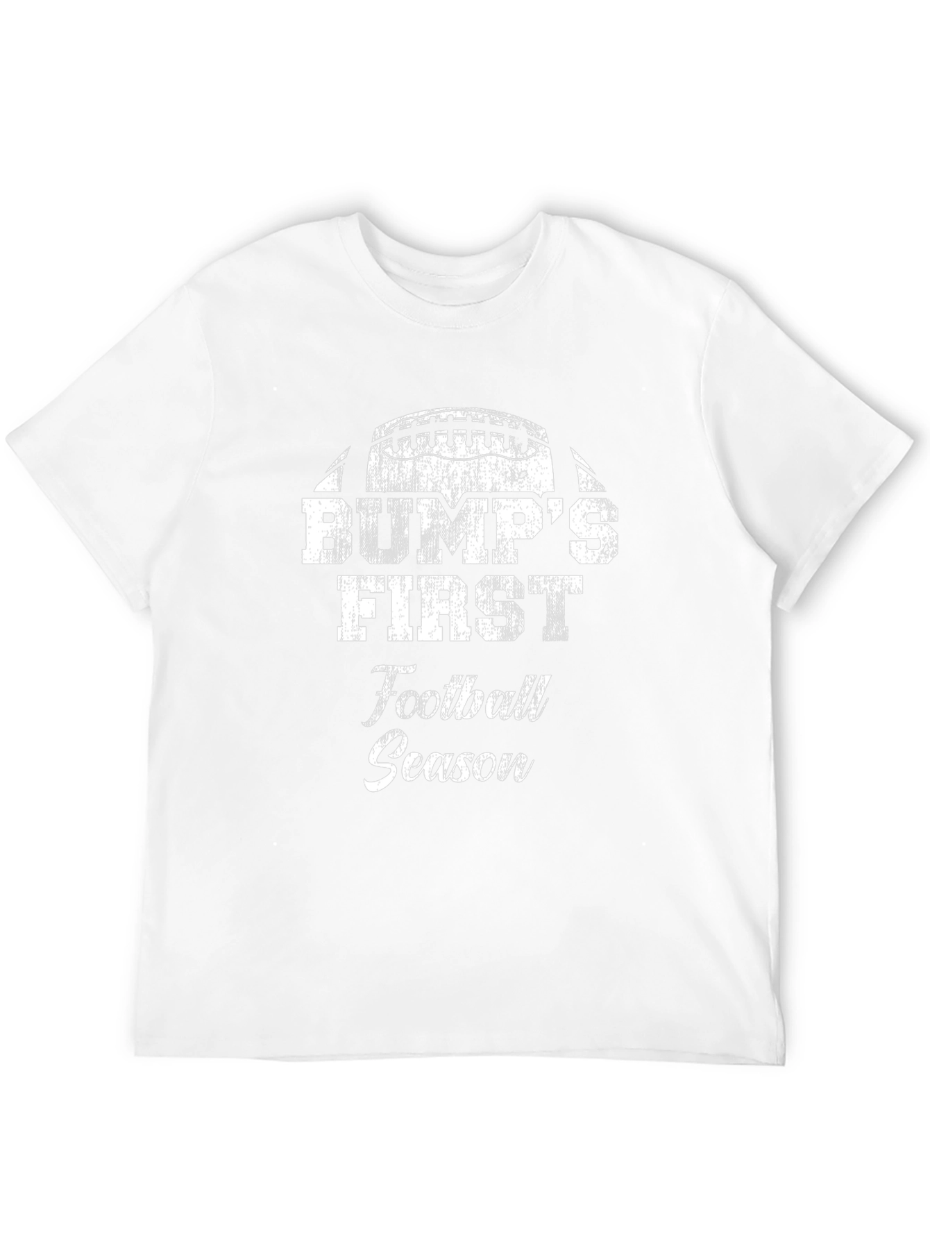 Black Bump's First Football Season Graphic T-Shirt view 12