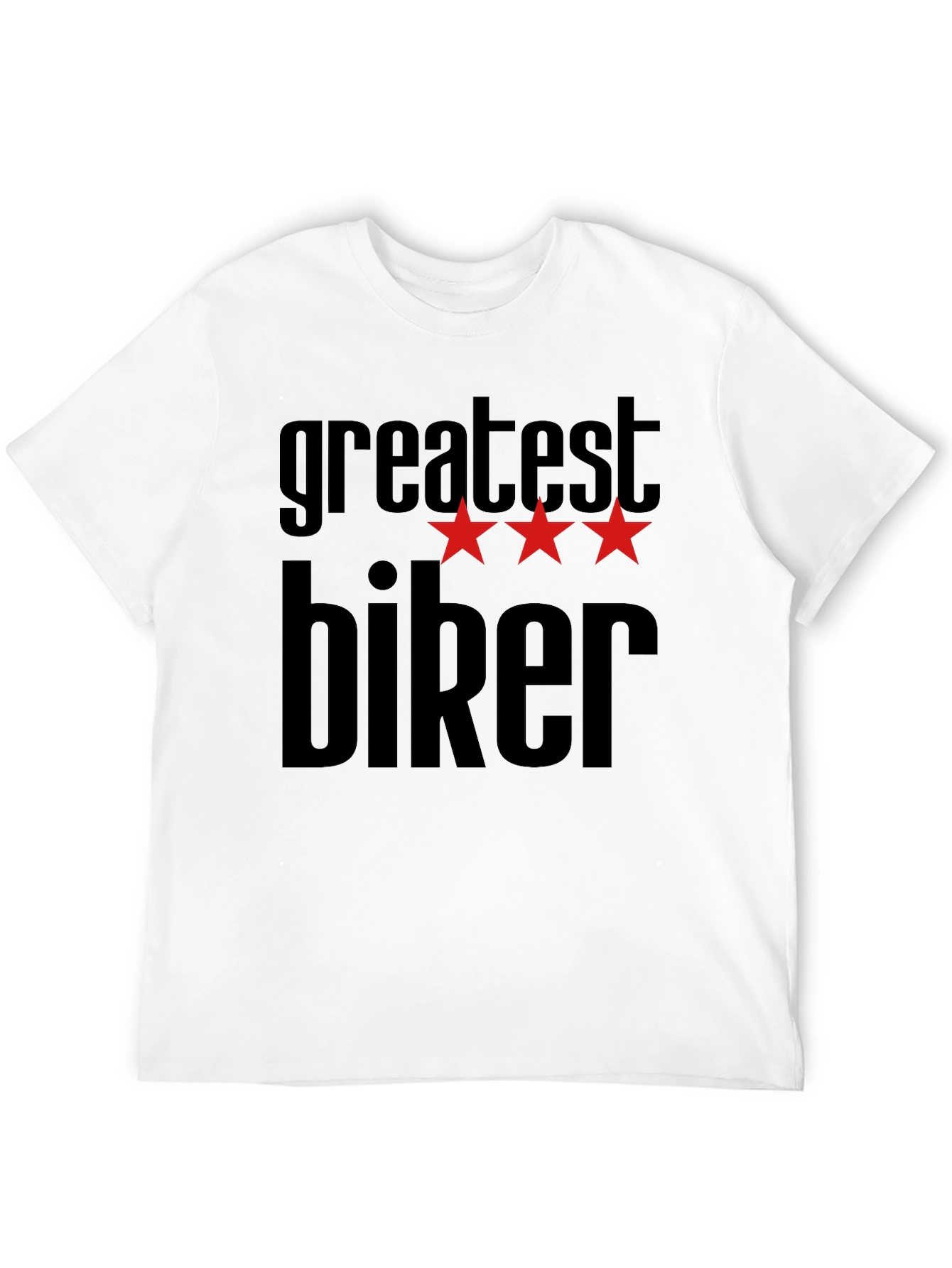 Black Greatest Biker T-Shirt - Bold Graphic Tee view 12