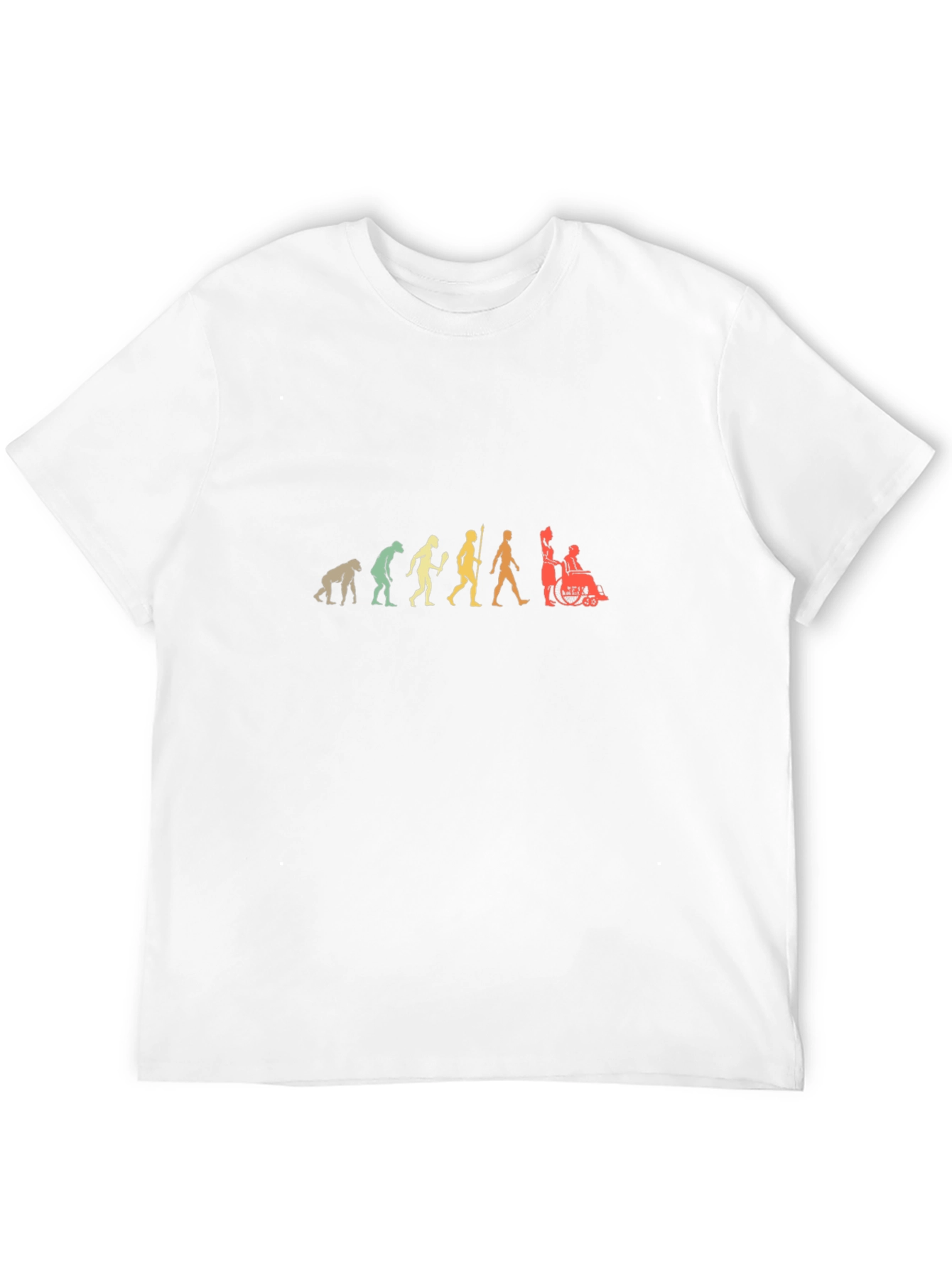 Black Evolution of Caregiver Black T-Shirt view 12