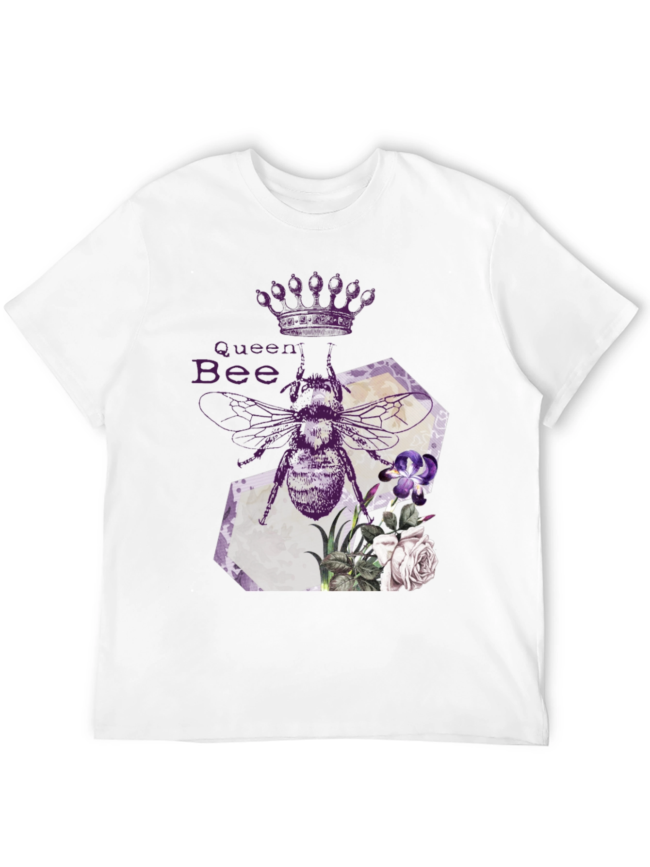Black Queen Bee Graphic Tee - Stylish Black T-Shirt view 12