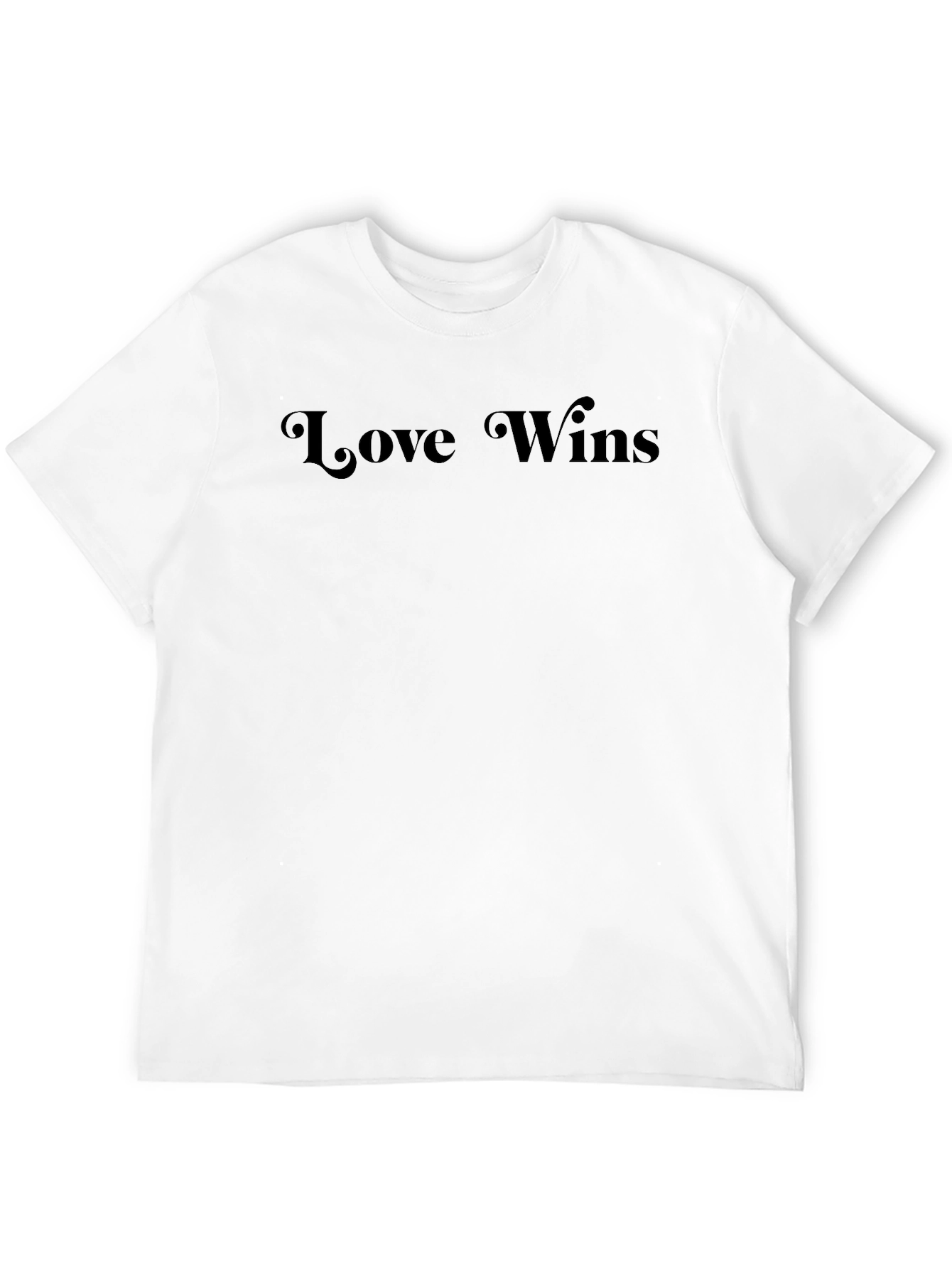 Black Love Wins T-Shirt - Stylish Graphic Tee view 12