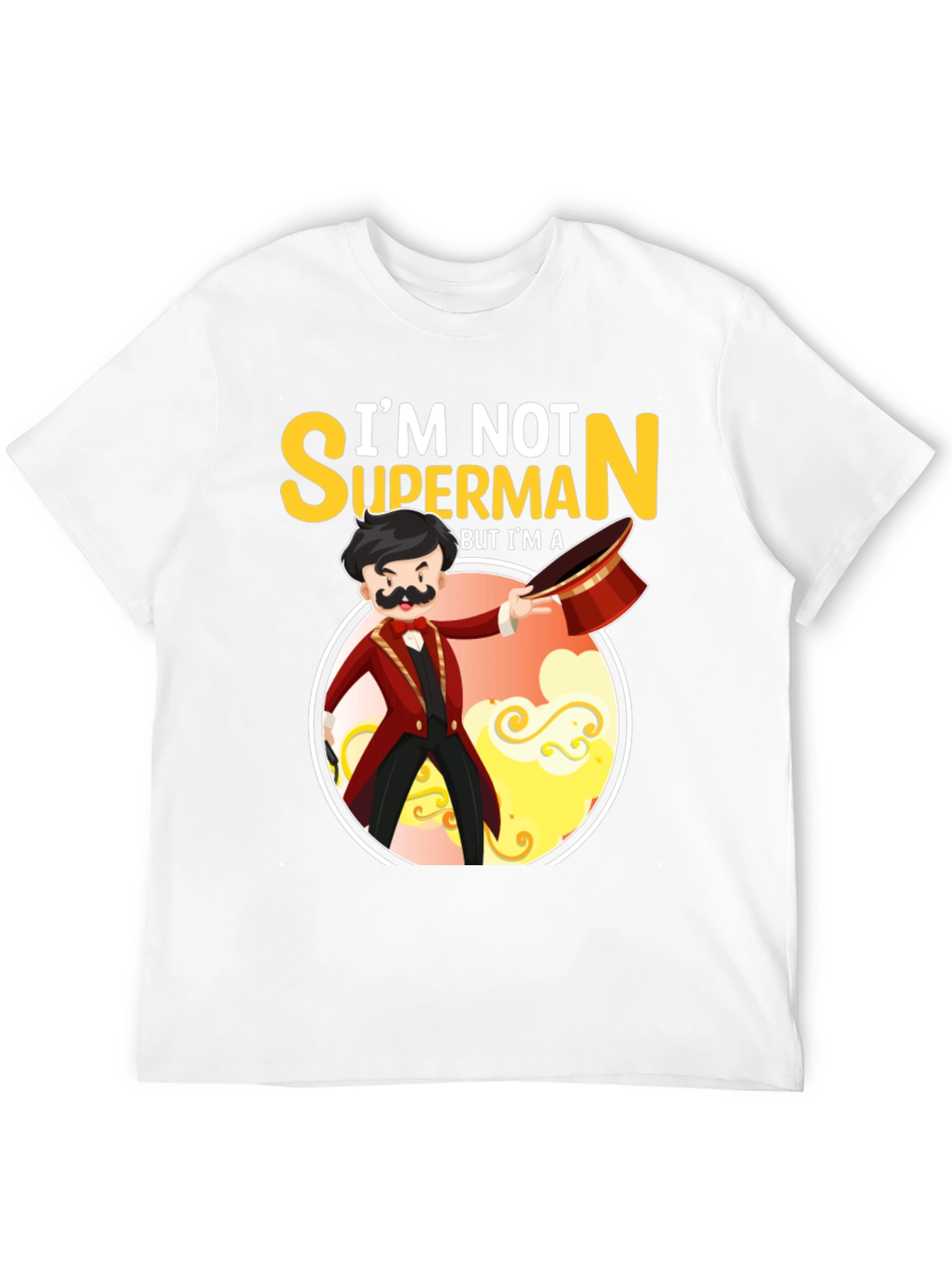 Black Magician T-Shirt - "I'm Not Superman" view 12