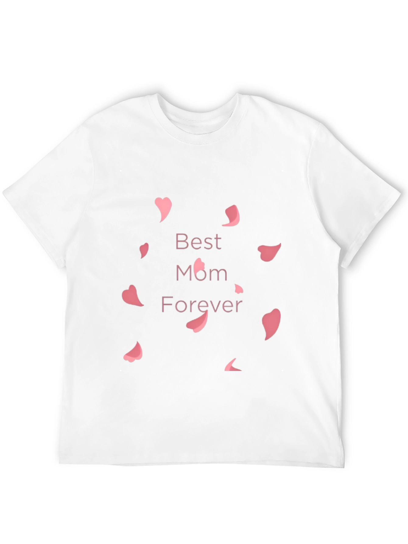 Black Best Mom Forever T-Shirt view 12