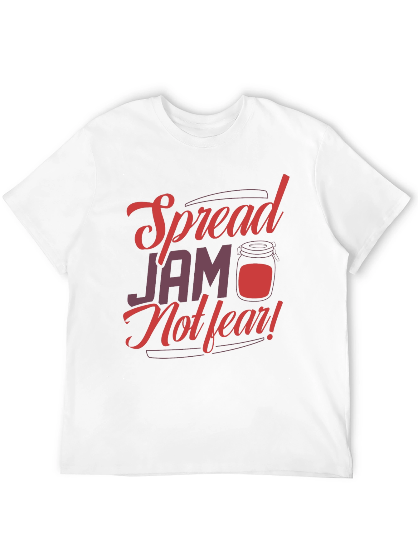 Black Spread Jam Not Fear Graphic Tee view 12