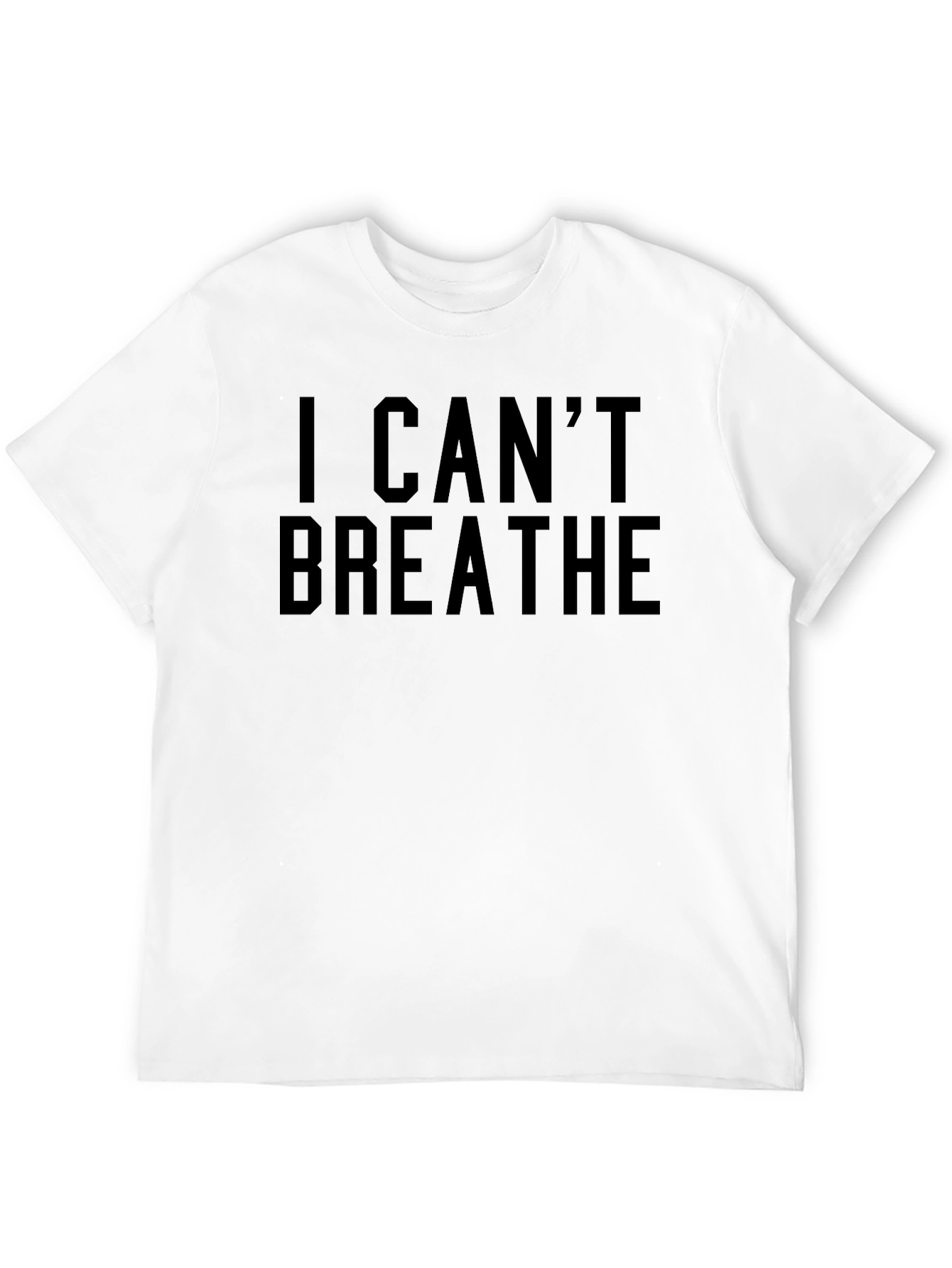 Black I Can't Breathe Graphic Tee view 12