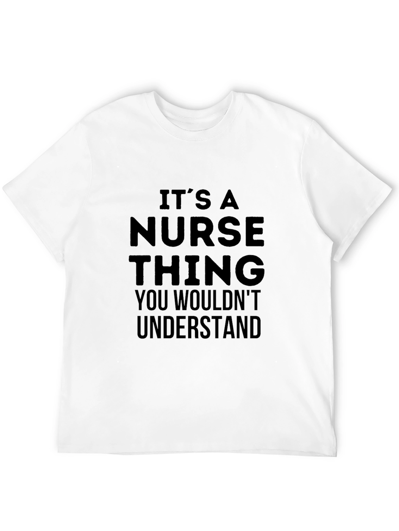 Black It's A Nurse Thing T-Shirt - Unisex view 12