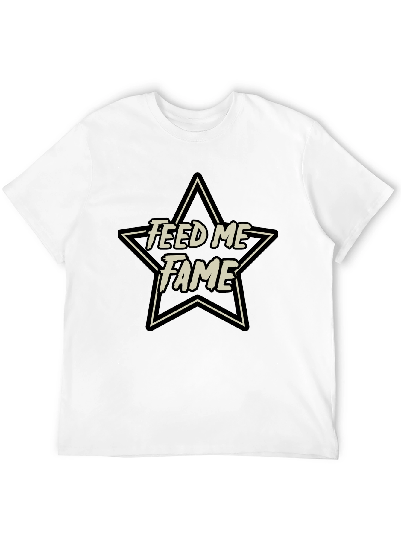 Black Feed Me Fame Star Graphic Tee view 12