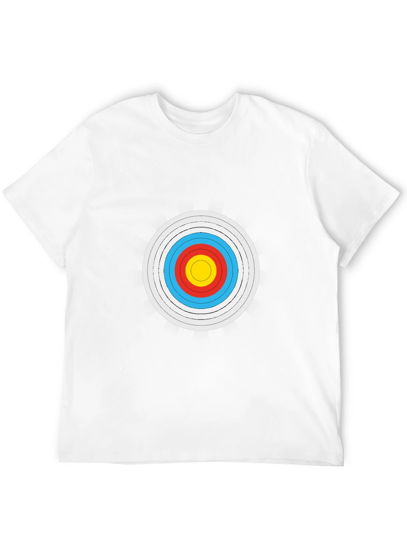 Black Archery Target Graphic Tee - Black Cotton Comfort view 12
