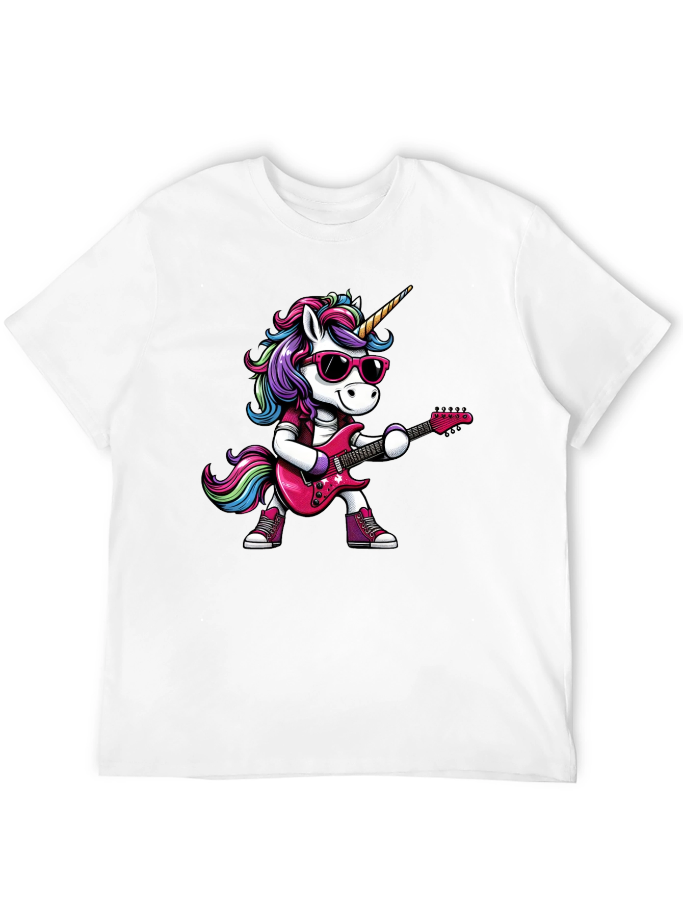 Black Unicorn Rocker T-Shirt view 12