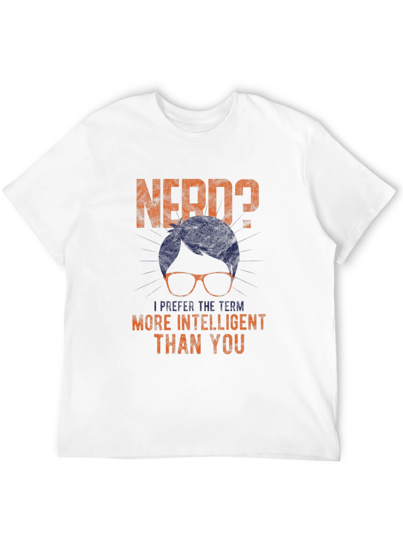 Black Nerd? T-Shirt - Intelligent Humor Tee view 12