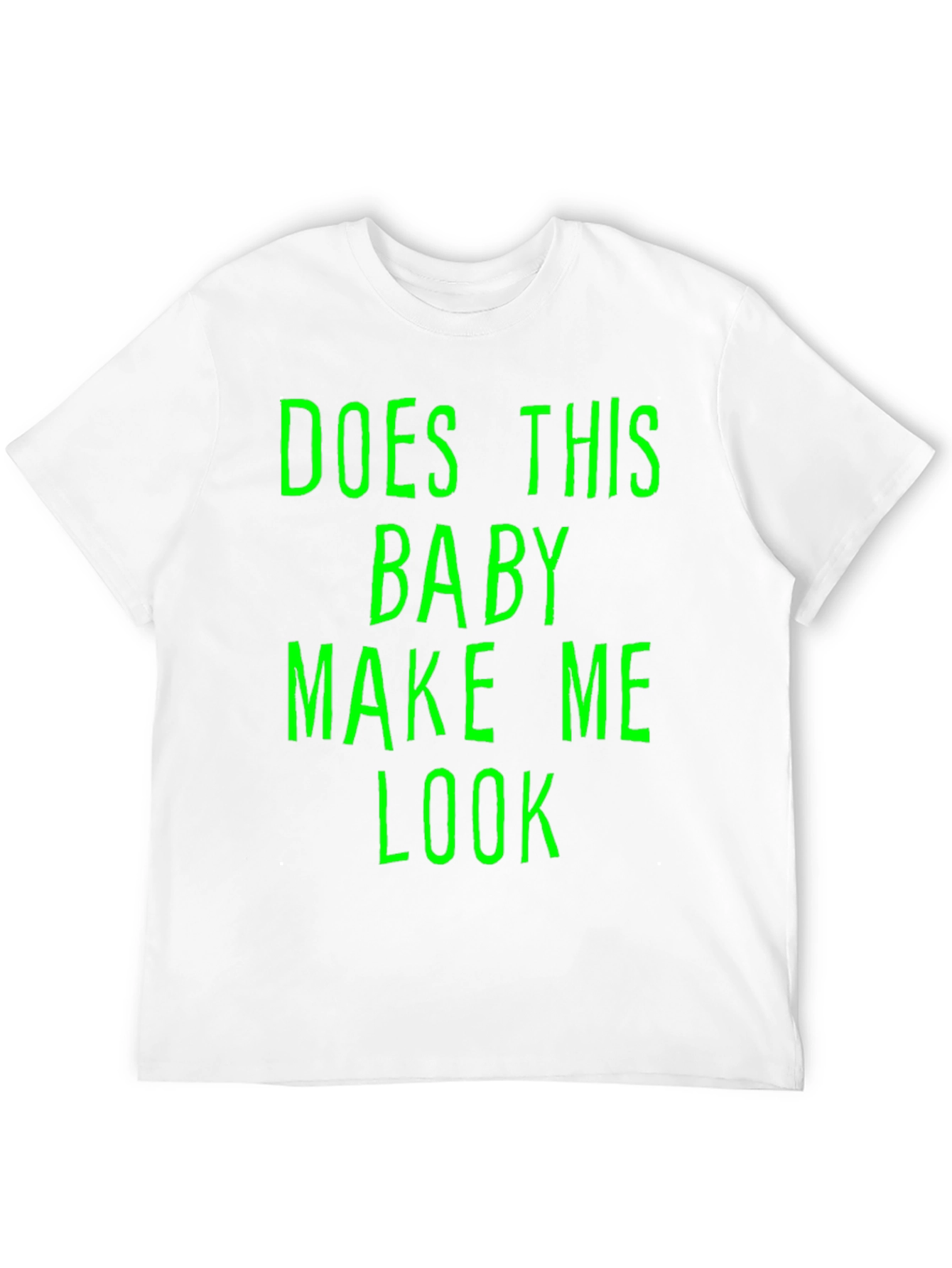 Black Funny Baby T-Shirt - Does This Baby Make Me Look... view 12