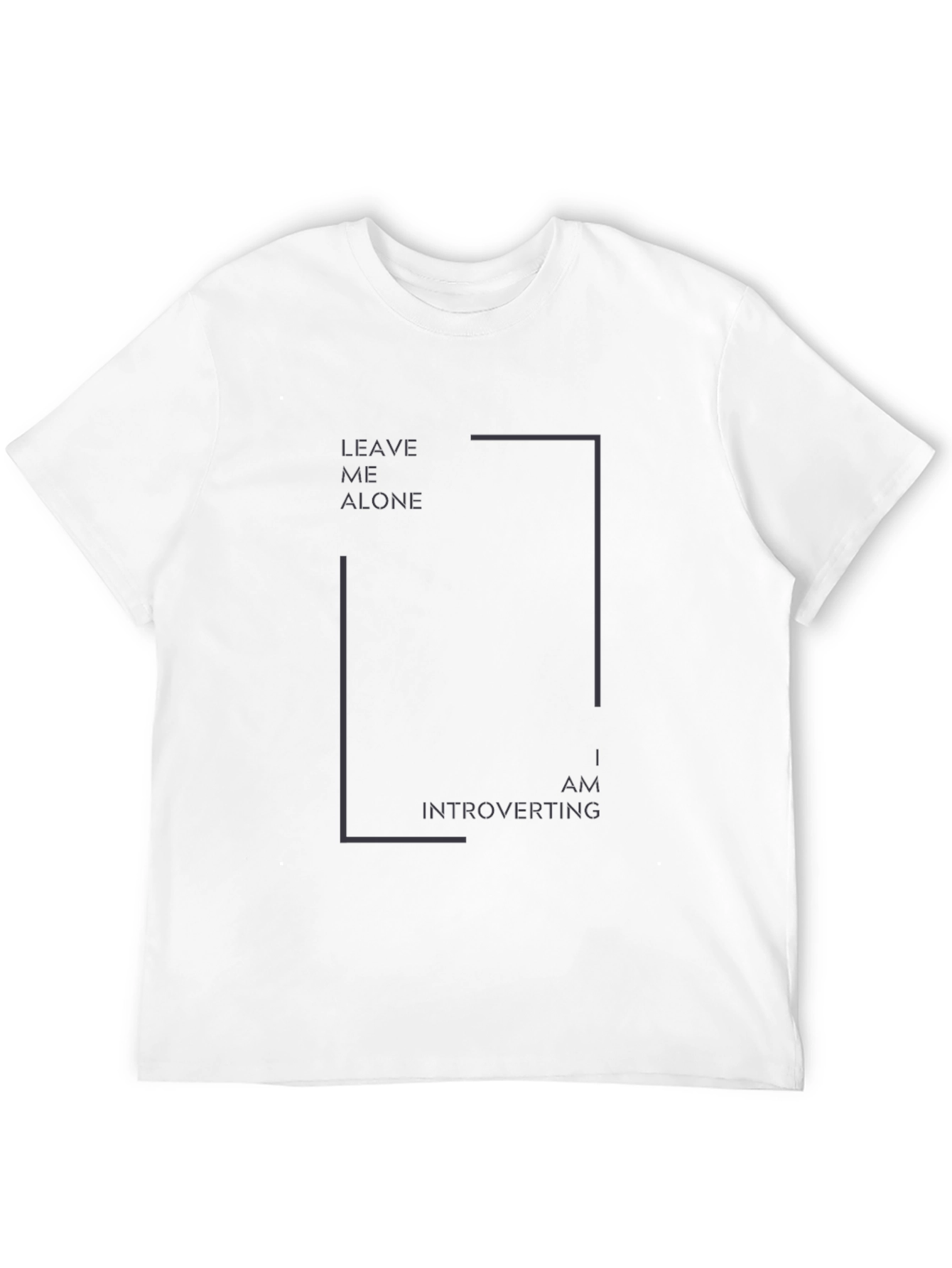 Black Introvert Mode Activated: Black Graphic Tee view 12