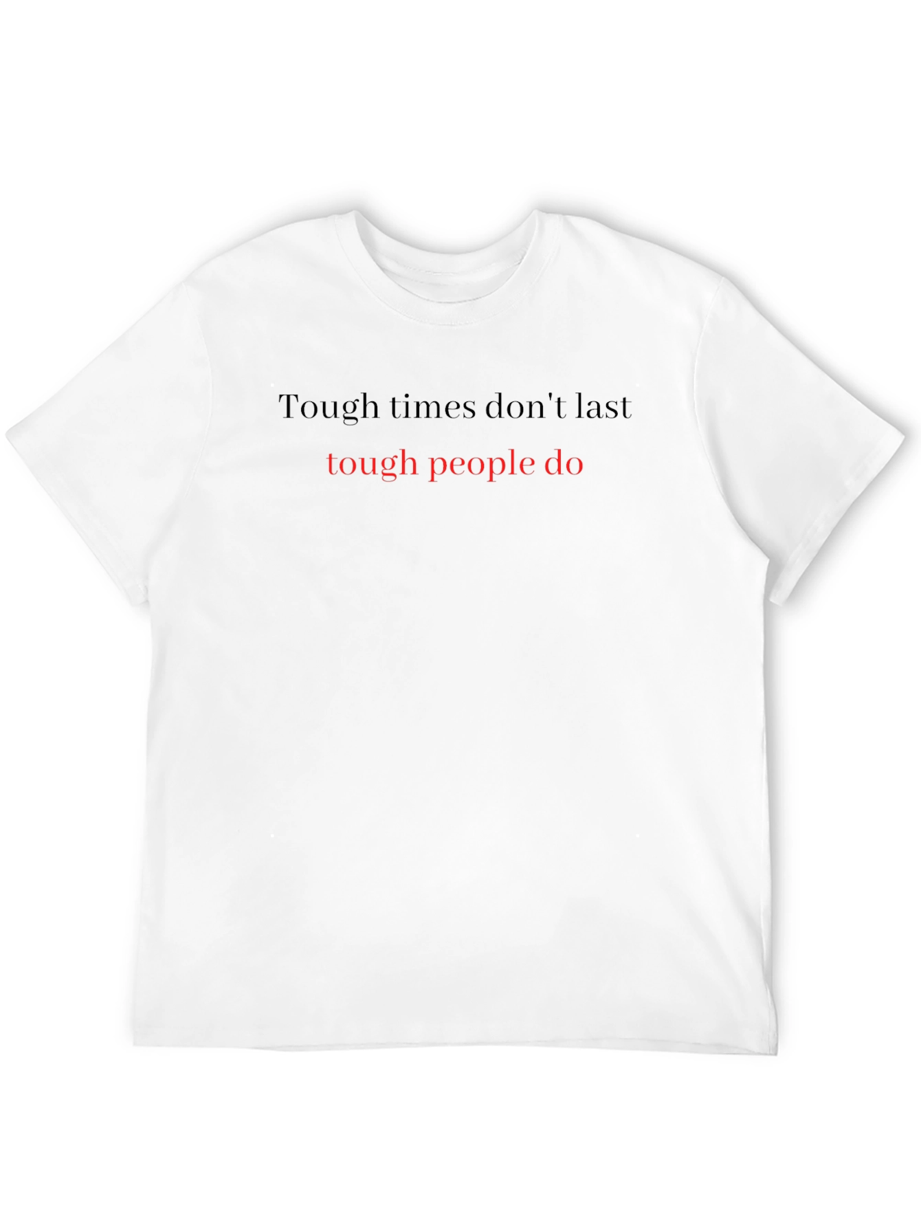 Black Tough People Do T-Shirt view 12