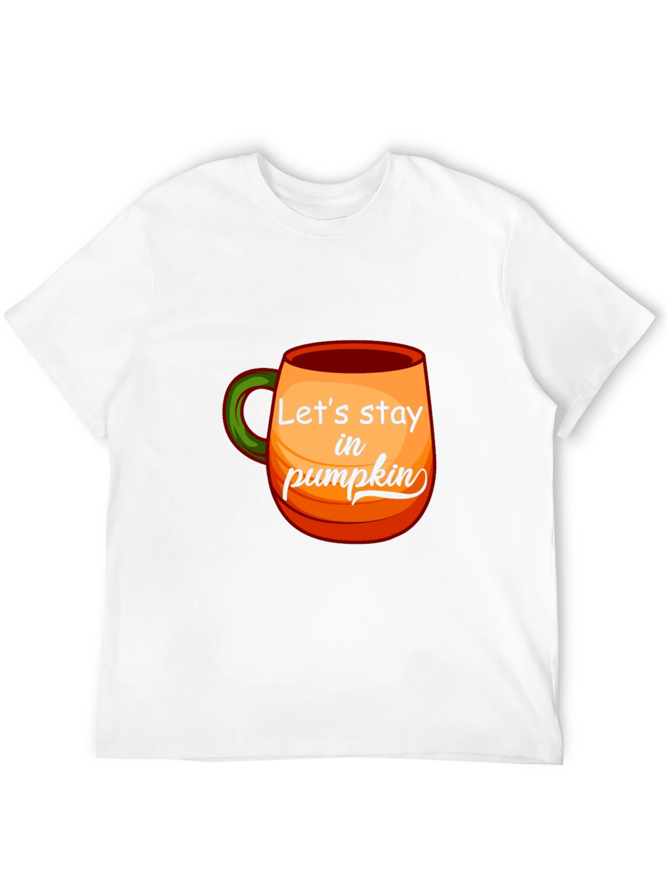 Black Stay In Pumpkin Black T-Shirt view 12