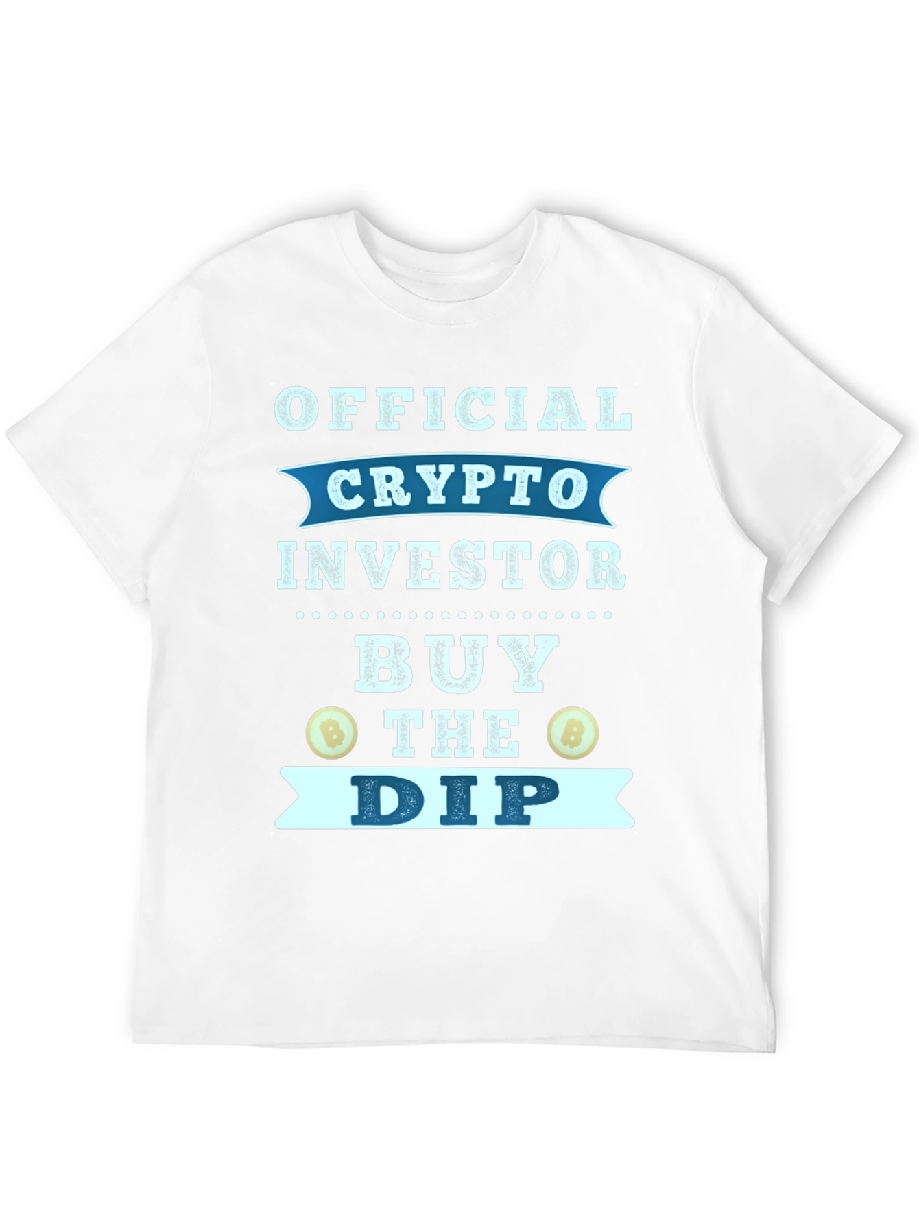 Black Official Crypto Investor T-Shirt - Buy the Dip view 12
